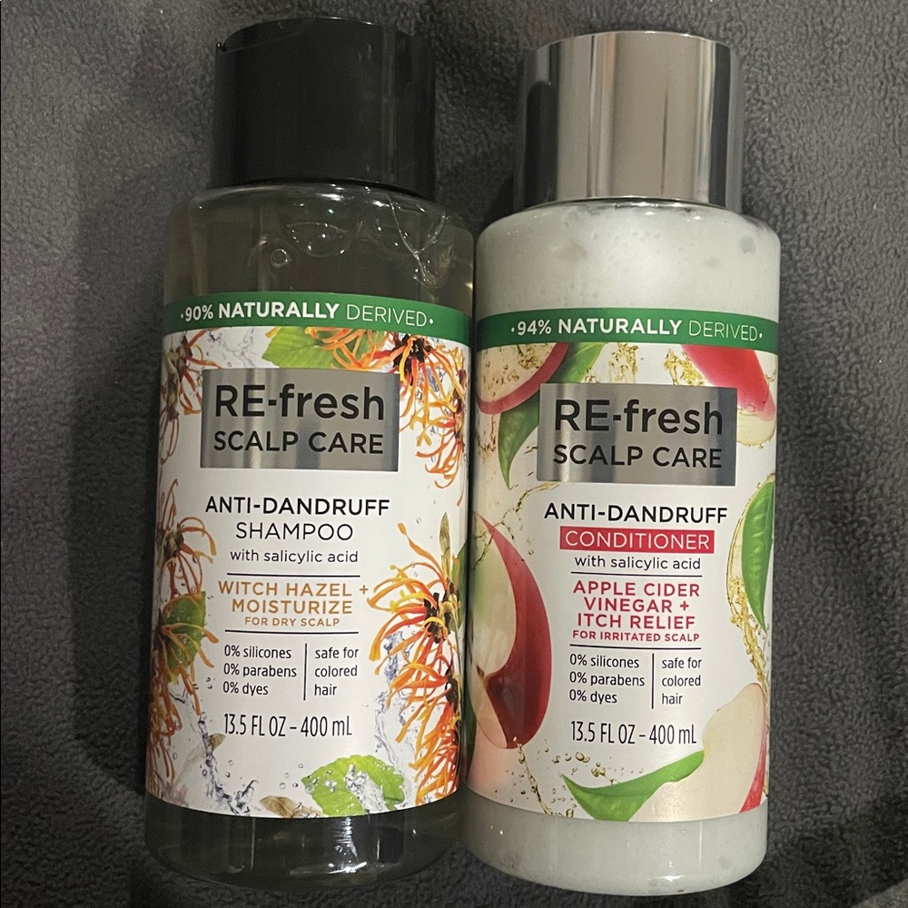 RE-fresh Scalp Care Dandruff Relief Shampoo & Conditioner